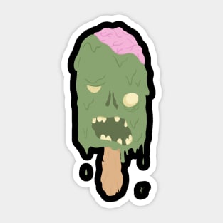 Brraaaain Freeze! Sticker